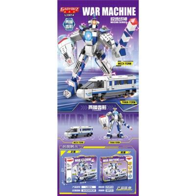 Đồ chơi robot biến hình tàu điện- L33014